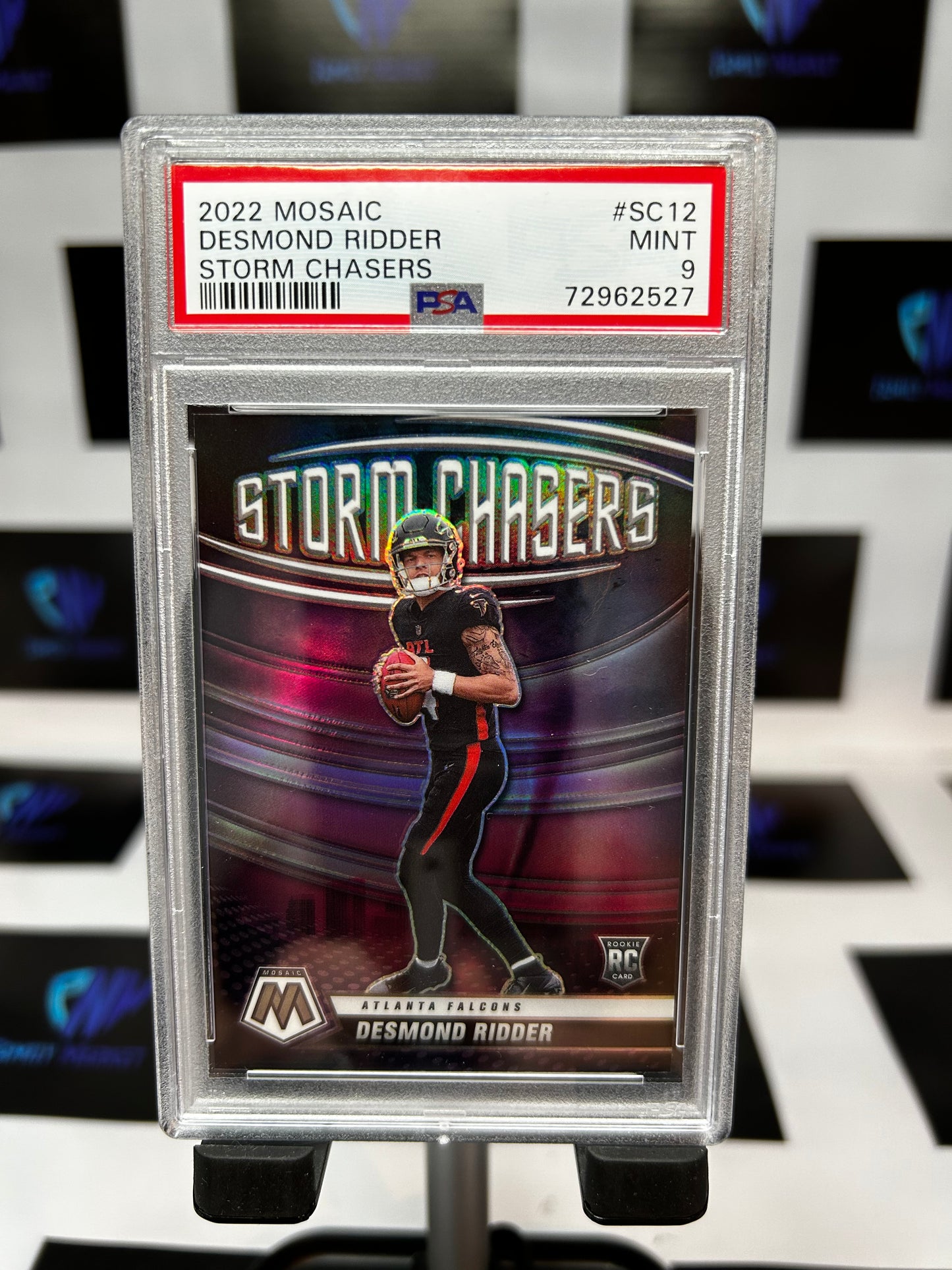 2022 Mosaic Storm Chasers Desmond Ridder PSA 9