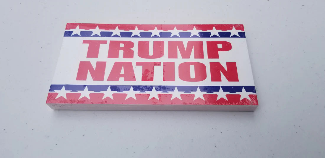 Pre-Order 10 Pack Trump Nation Bumper Stickers