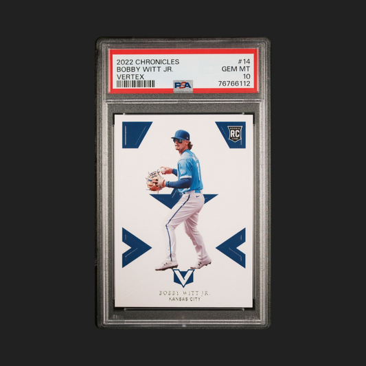 2022 Chronicles Vertex Bobby Witt Jr #14 PSA 10