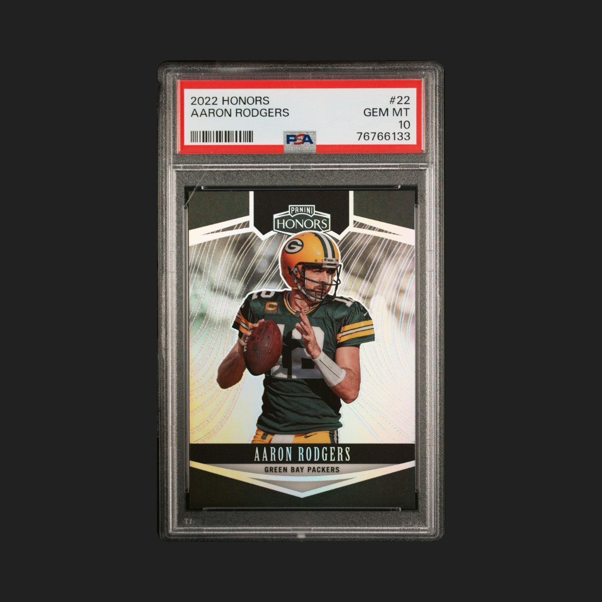 2022 Honors Aaron Rodgers /99 #22 PSA 10